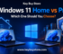 Windows 11 Home vs Pro comparison