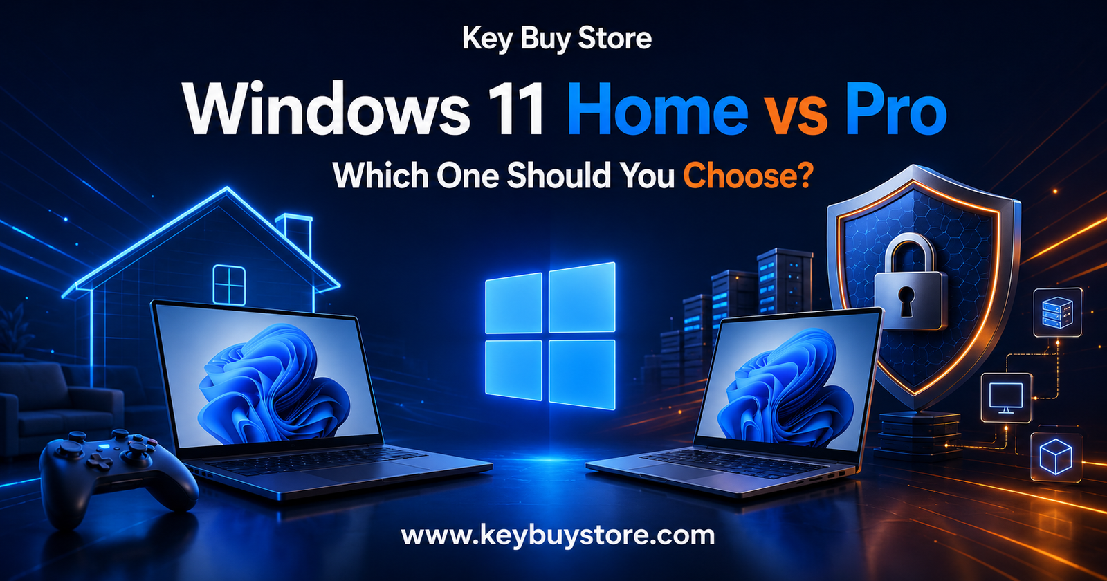 Windows 11 Home vs Pro: Which One Should You Choose? 1 Windows 11 Home vs Pro comparison
